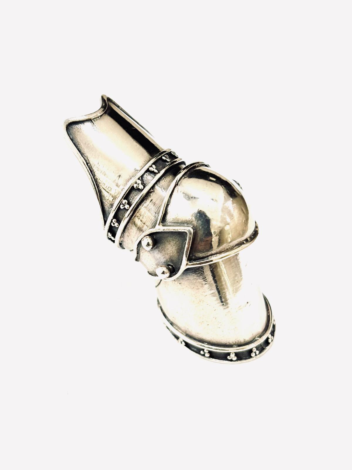 ANELLO ARMATURA E SEGMENTI ARGENTO 925