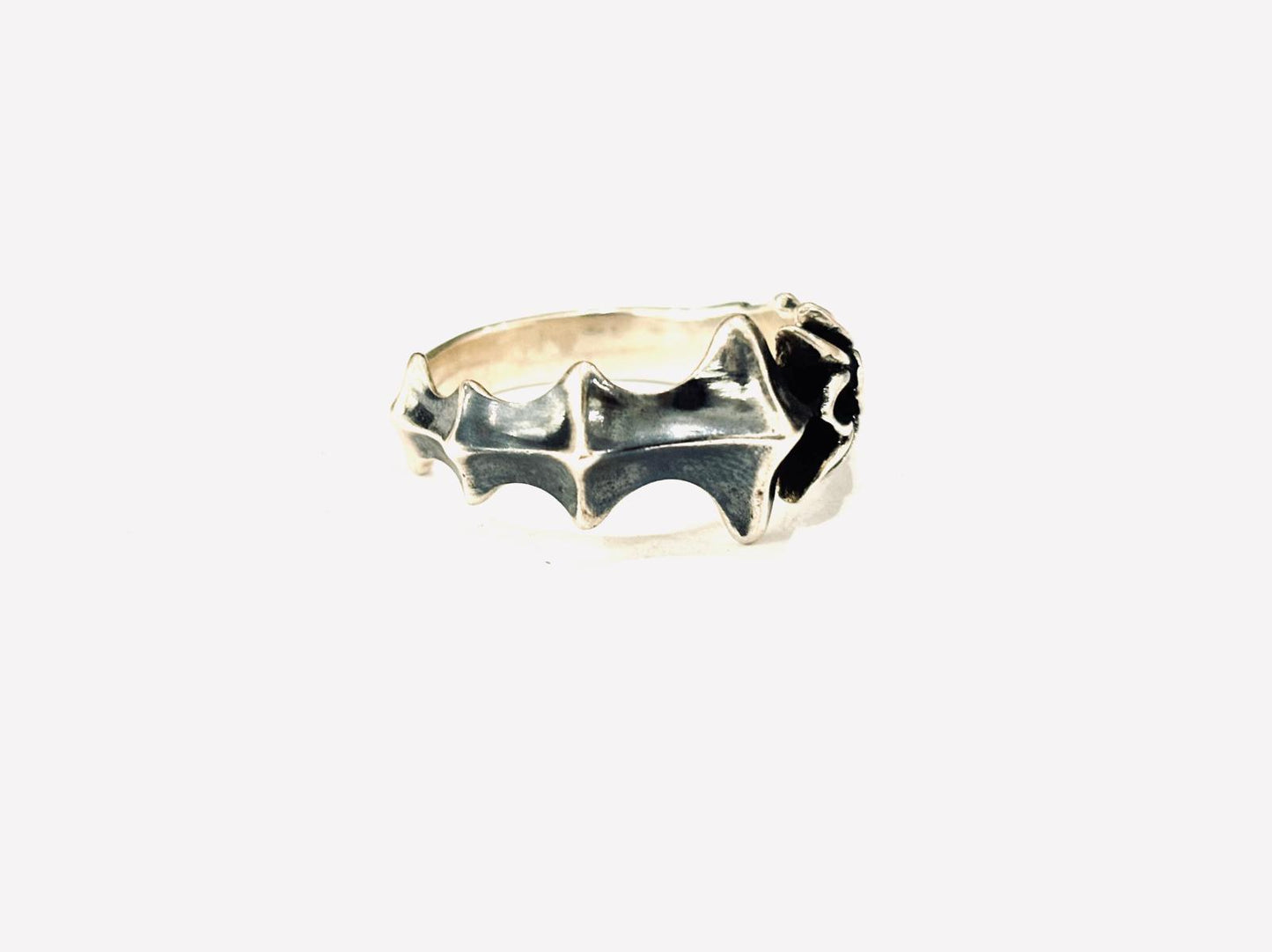 ANELLO DESIGN GEOMETRICO ARGENTO 925