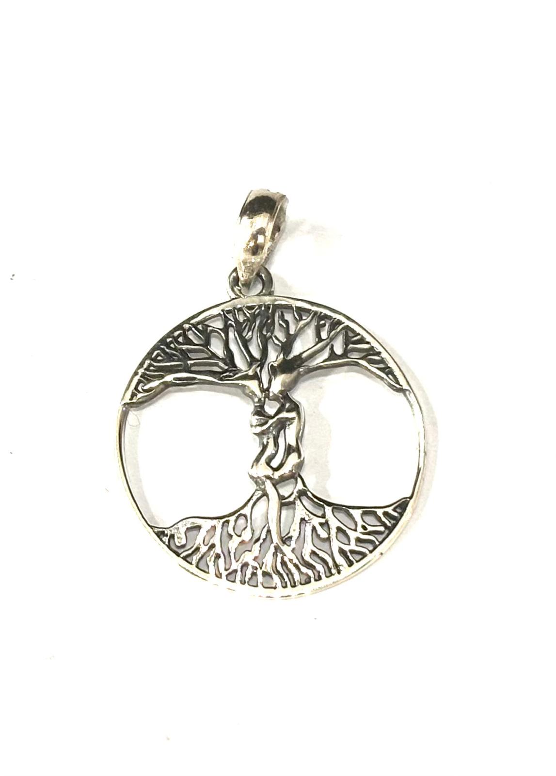 CIONDOLO ALBERO DELLA VITA DELLE ANIME UNITE - ARGENTO 925