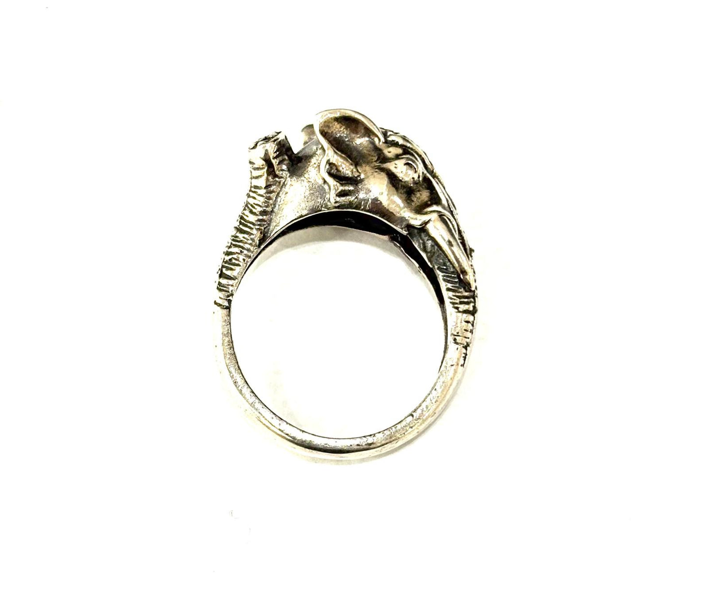 ANELLO GANESHA ARGENTO 925