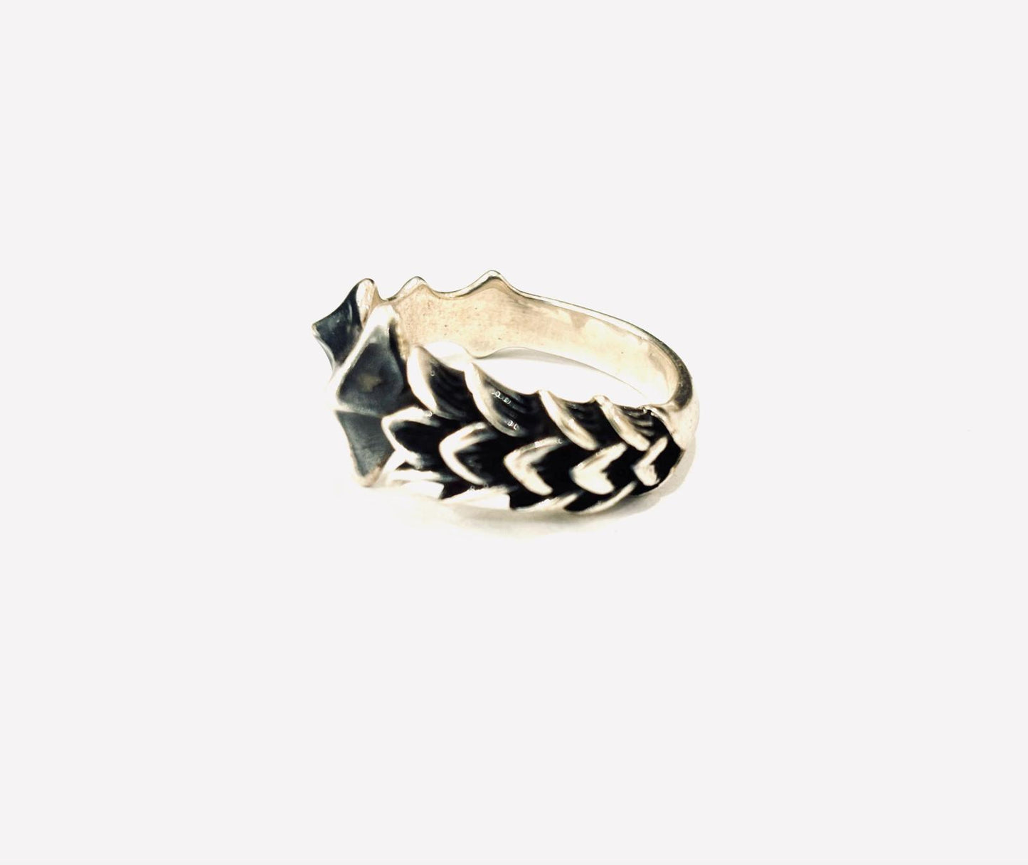 ANELLO DESIGN GEOMETRICO ARGENTO 925