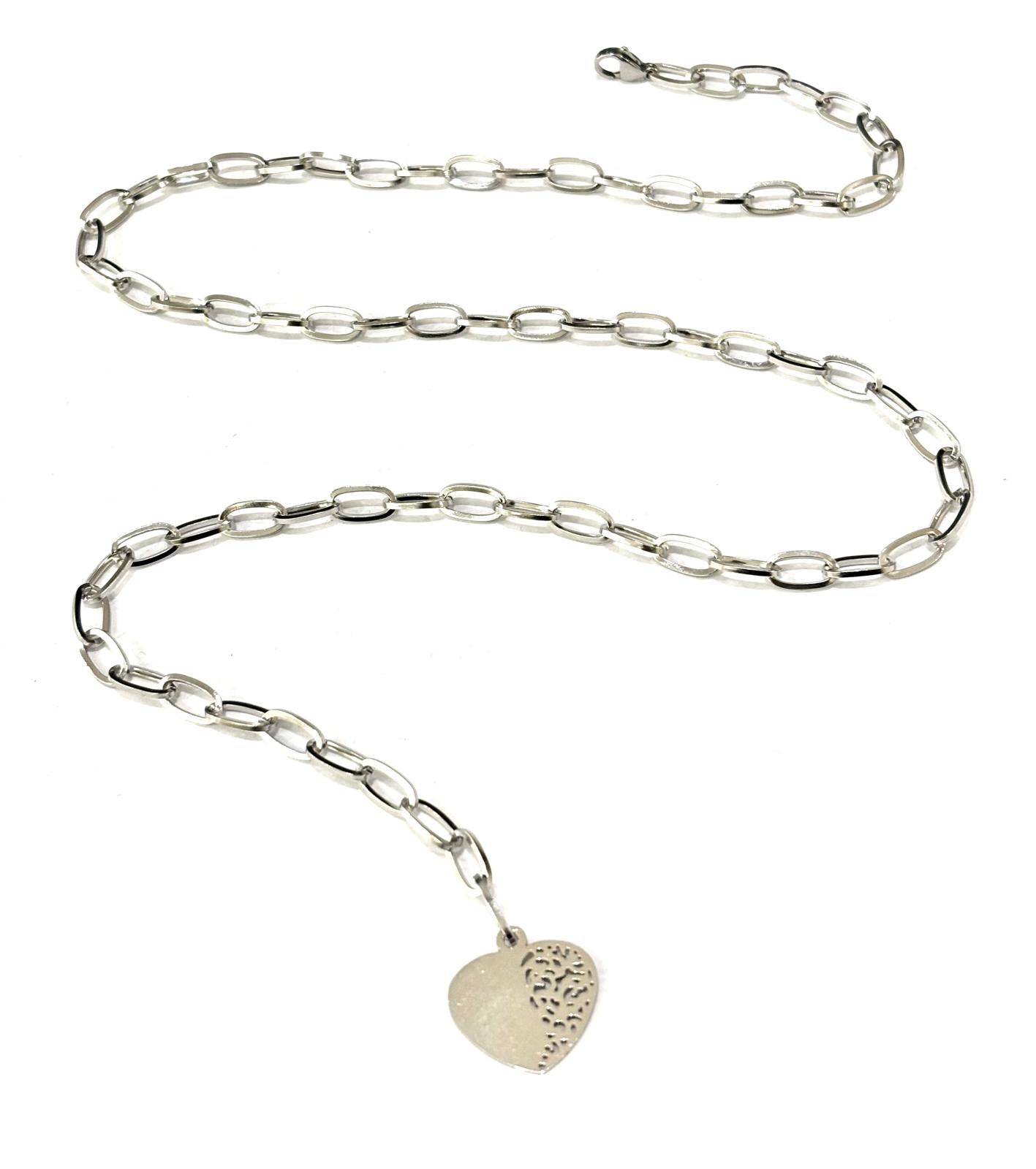 COLLANA FREE HEART ACCIAIO - CUORE ACCIAIO