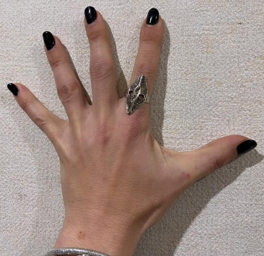 ANELLO MASCHERA ARGENTO 925