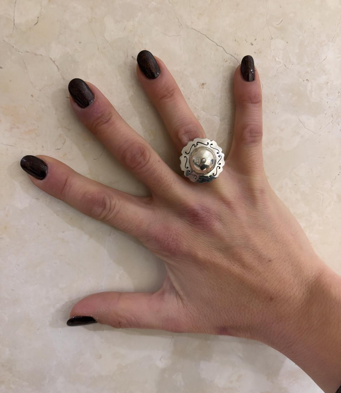 ANELLO ORNAMENTALE ARGENTO 925