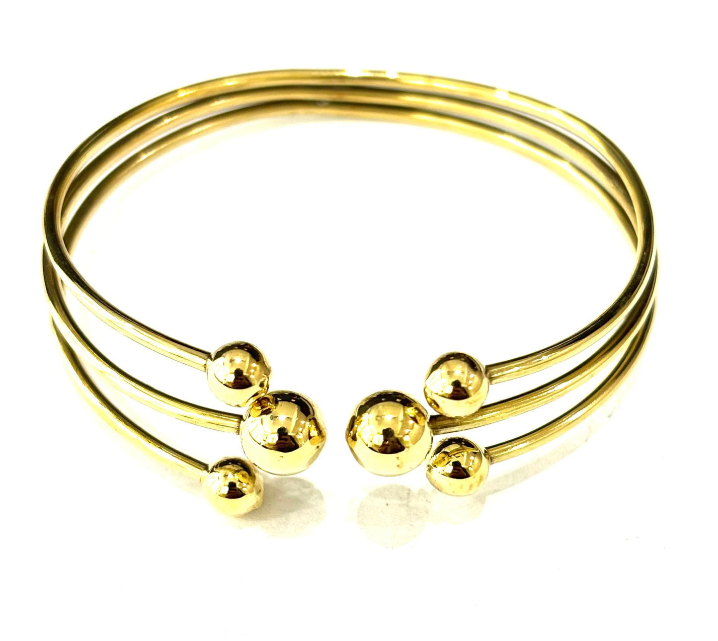 BRACCIALE RIGIDO MULTIFILO OTTONE