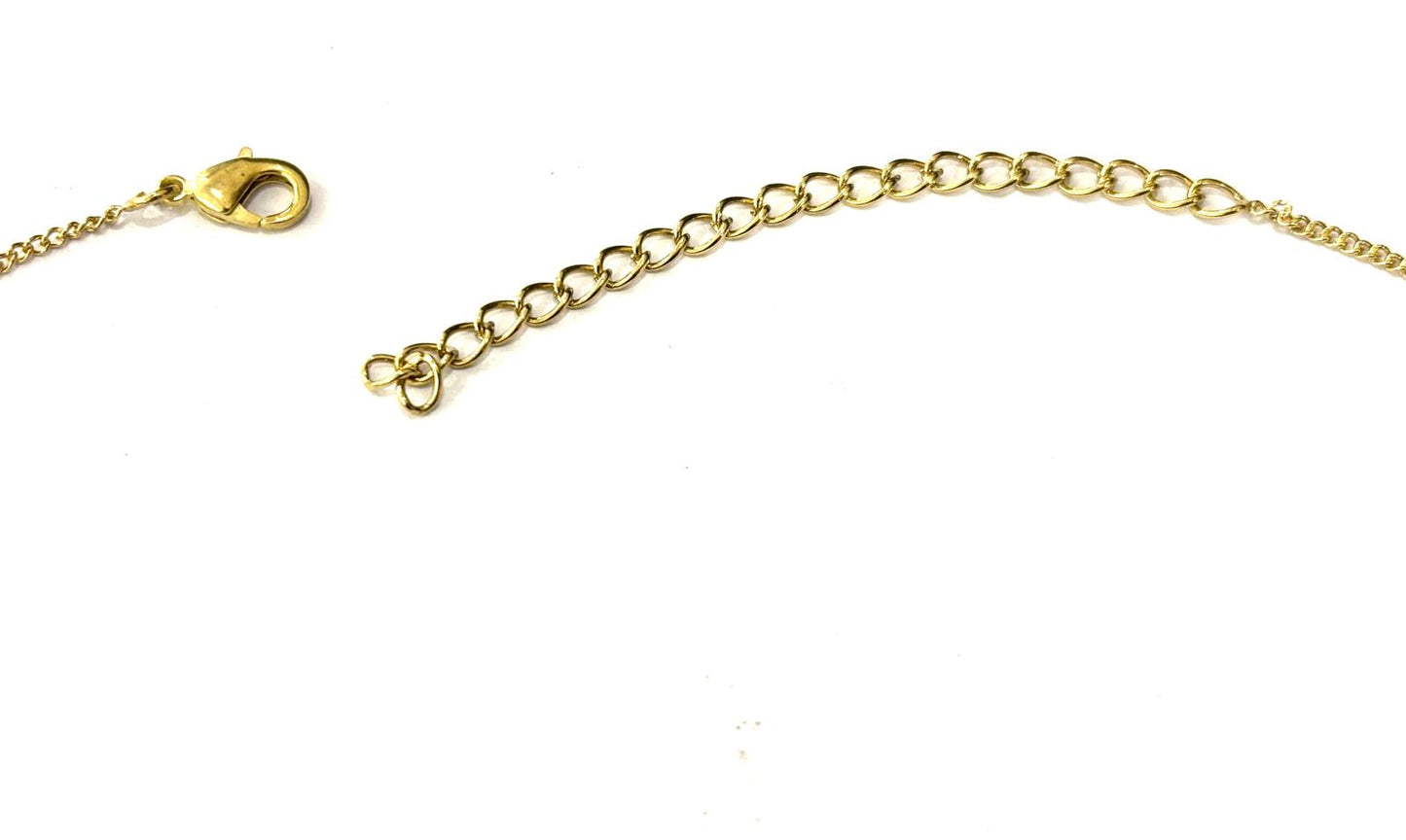 COLLANA OTTONE - STELLE TRAFORATE