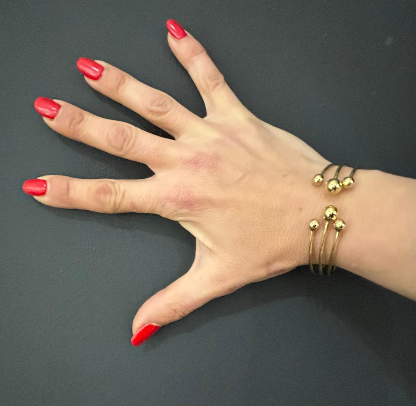 BRACCIALE RIGIDO MULTIFILO OTTONE