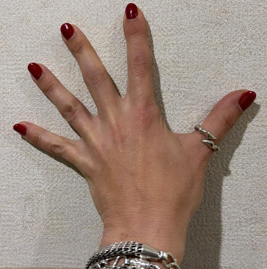 ANELLO CODE DI SCORPIONE ARGENTO 925 - REGOLABILE