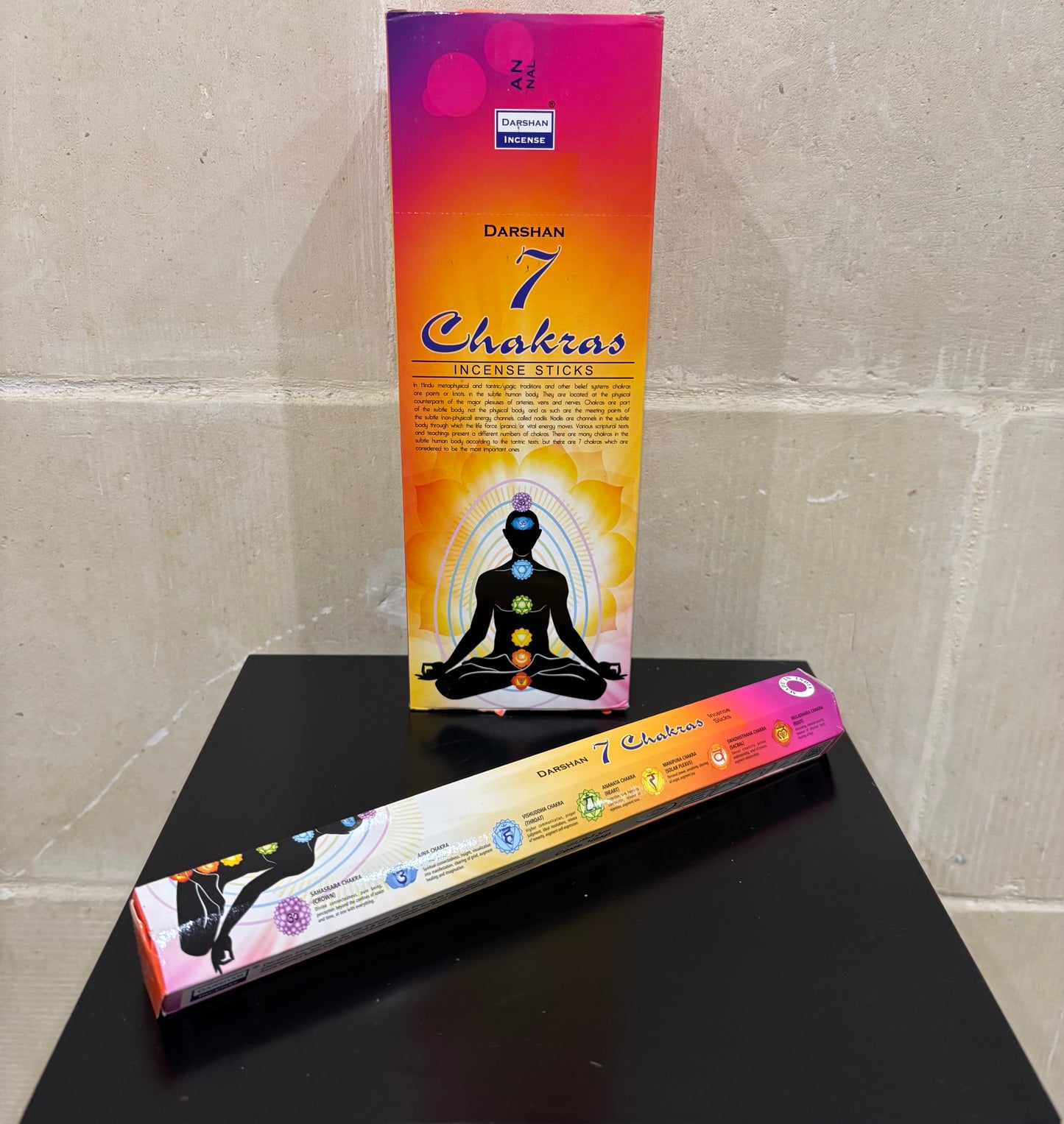 INCENSO DARSHAN - 7 CHAKRAS