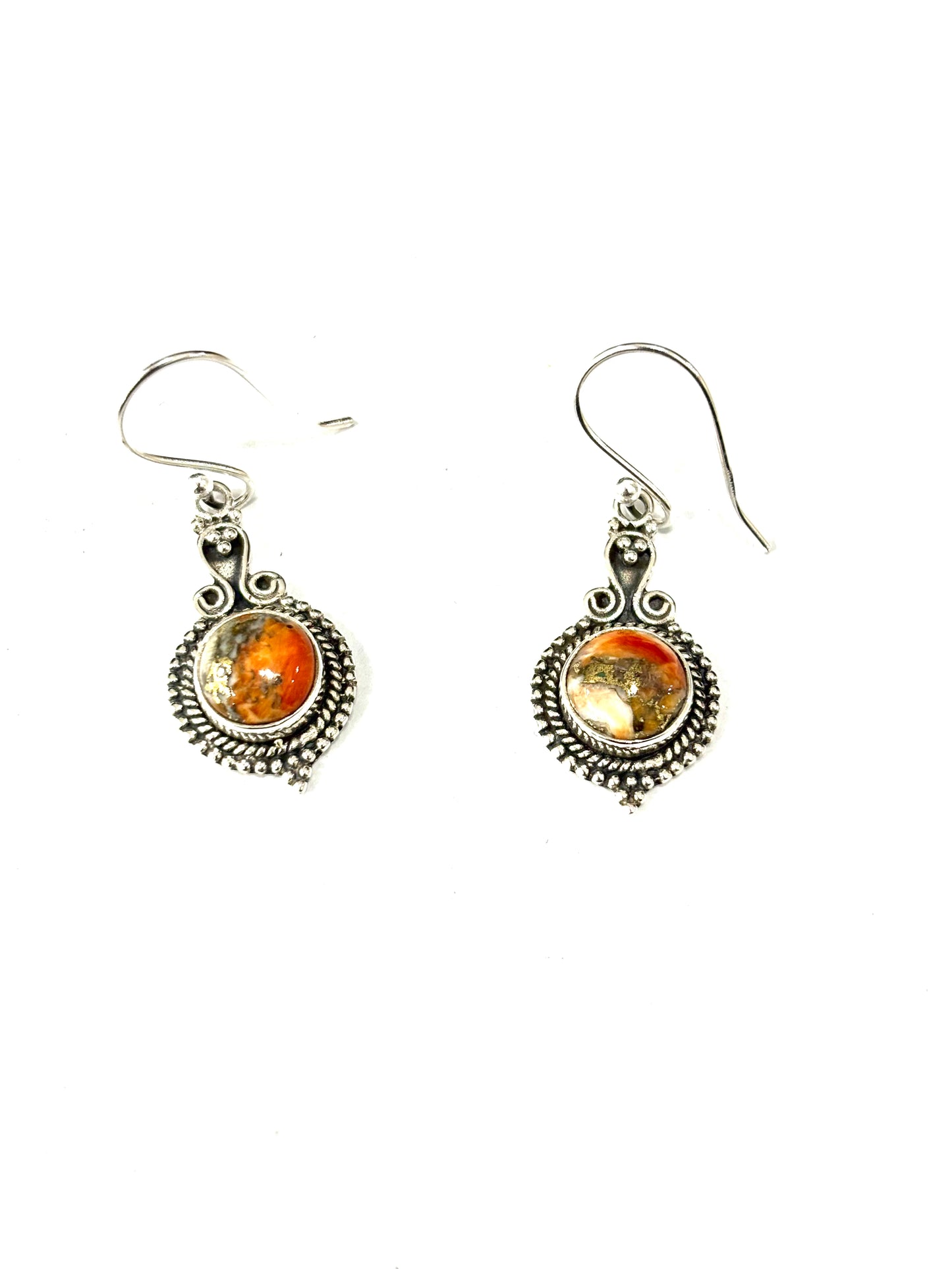 ORECCHINI PENDENTI SPINY OYSTER TURQUOISE - ARGENTO 925