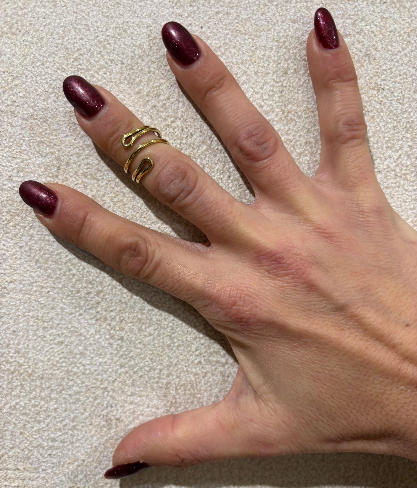 ANELLO OTTONE - FILO CHIUSO DESIGN