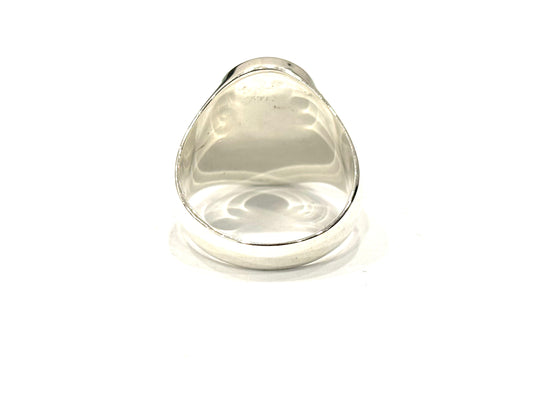 ANELLO ONICE OVALE - ARGENTO 925