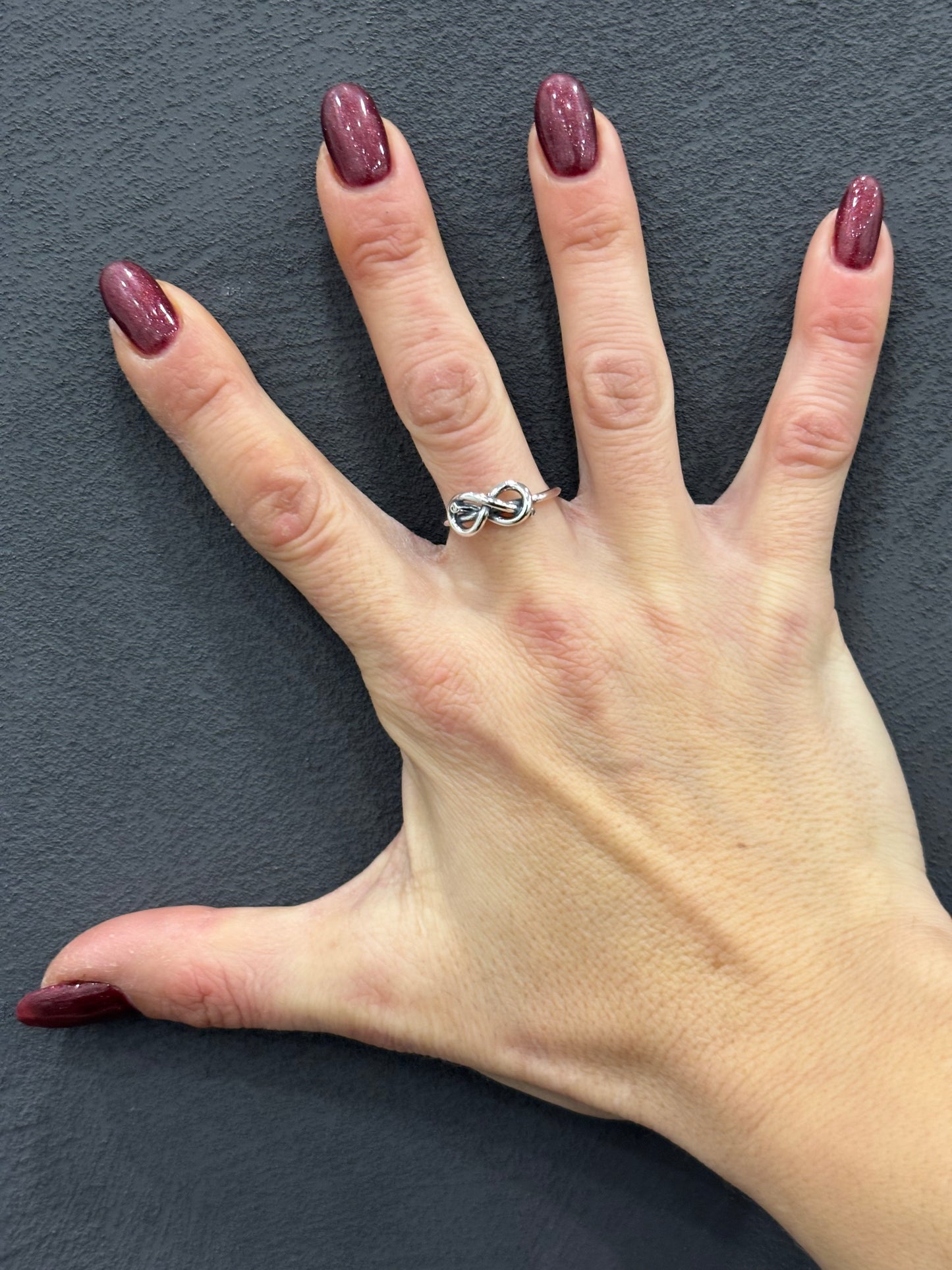 ANELLO INFINITO - ARGENTO 925 - ZIRCONE