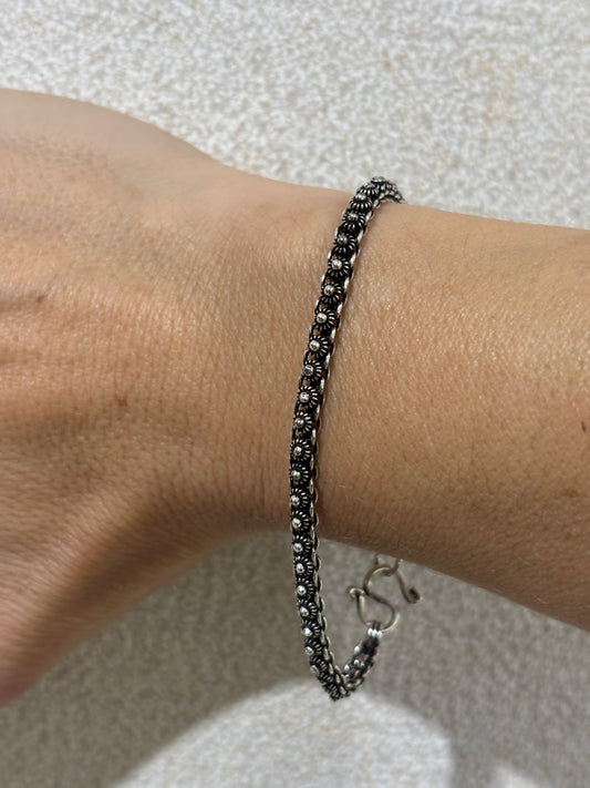 BRACCIALE FIORE SARDO - ARGENTO 925