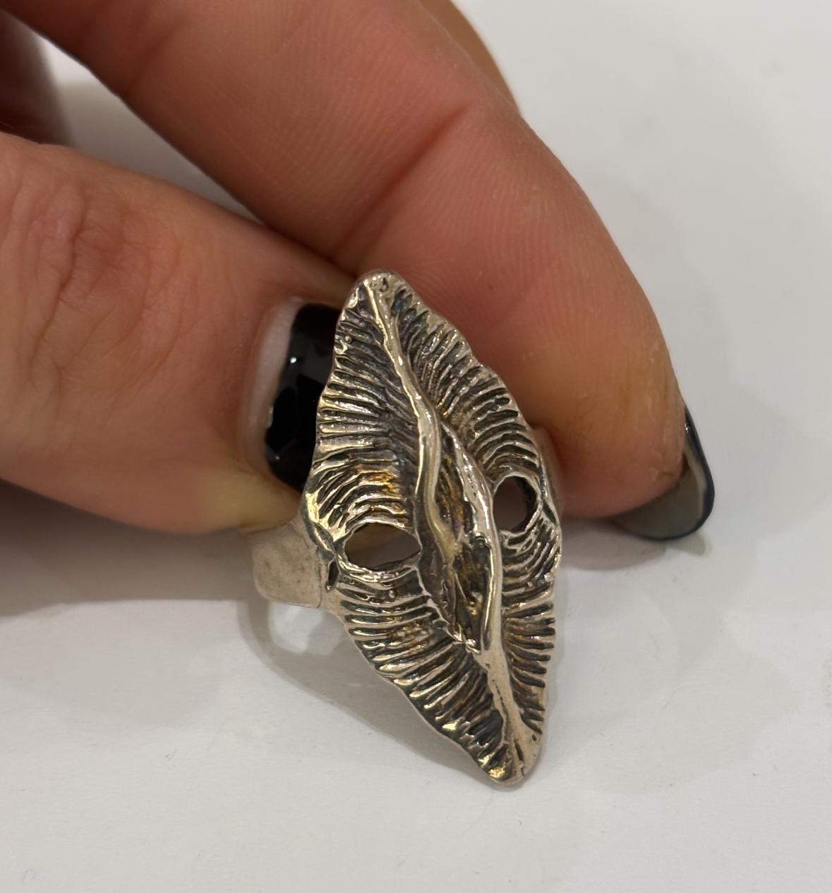 ANELLO MASCHERA ARGENTO 925