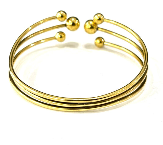 BRACCIALE RIGIDO MULTIFILO OTTONE