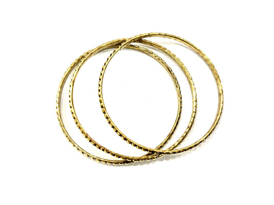 SET BRACCIALI OTTONE - BANGLE