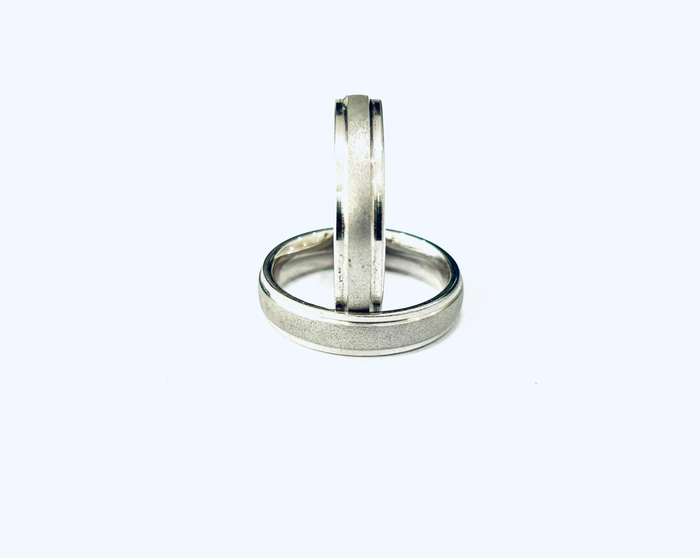 ANELLO FEDINA PIATTA ARGENTO RODIATO - SATINATO 925