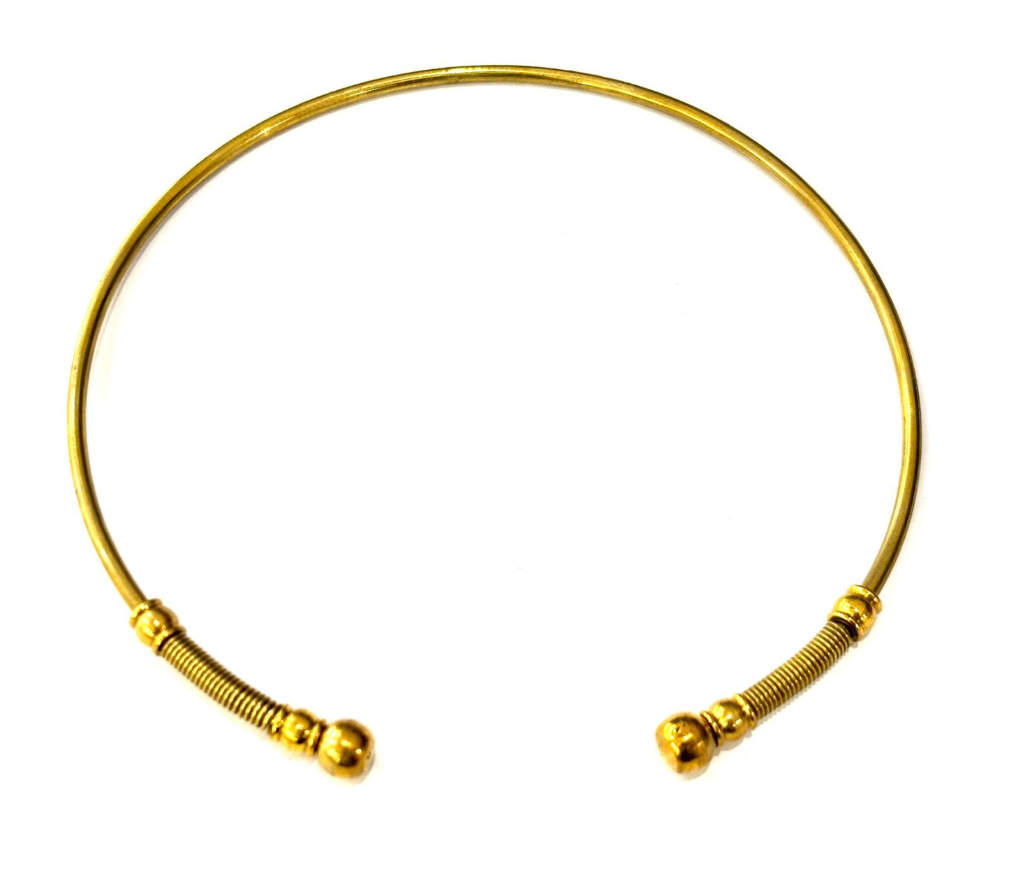 COLLANA RIGIDA OTTONE - ELEMENTI DECORATIVI