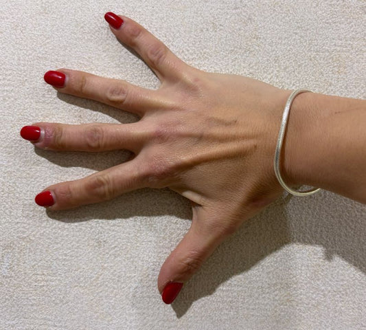 BRACCIALE SNAKE INDIANO TONDO 3MM - ARGENTO 925