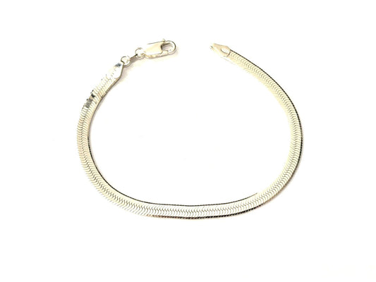 BRACCIALE SNAKE PIATTO ARGENTO 925