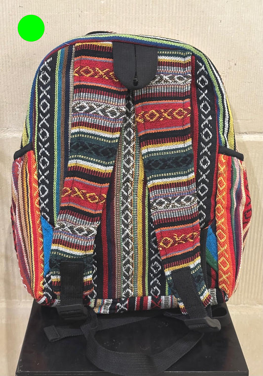 ZAINO IN CANAPA E COTONE HIMALAYAN Medio