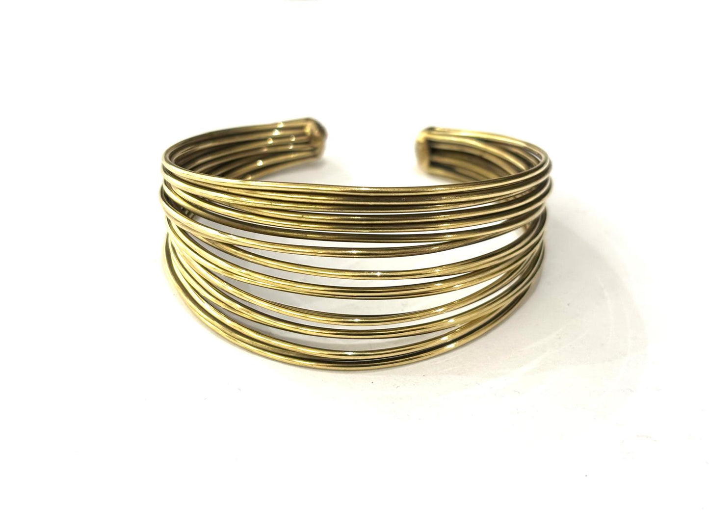 BRACCIALE RIGIDO OTTONE - MULTIFILO