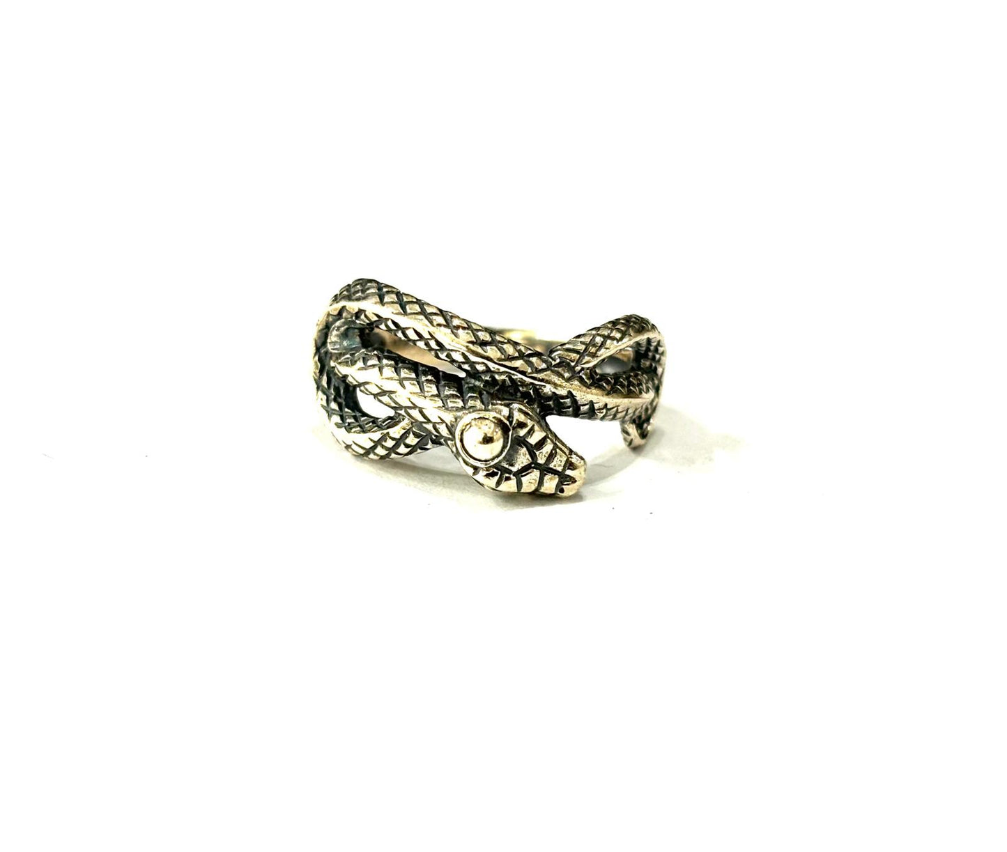 ANELLO SERPENTE ARGENTO 925