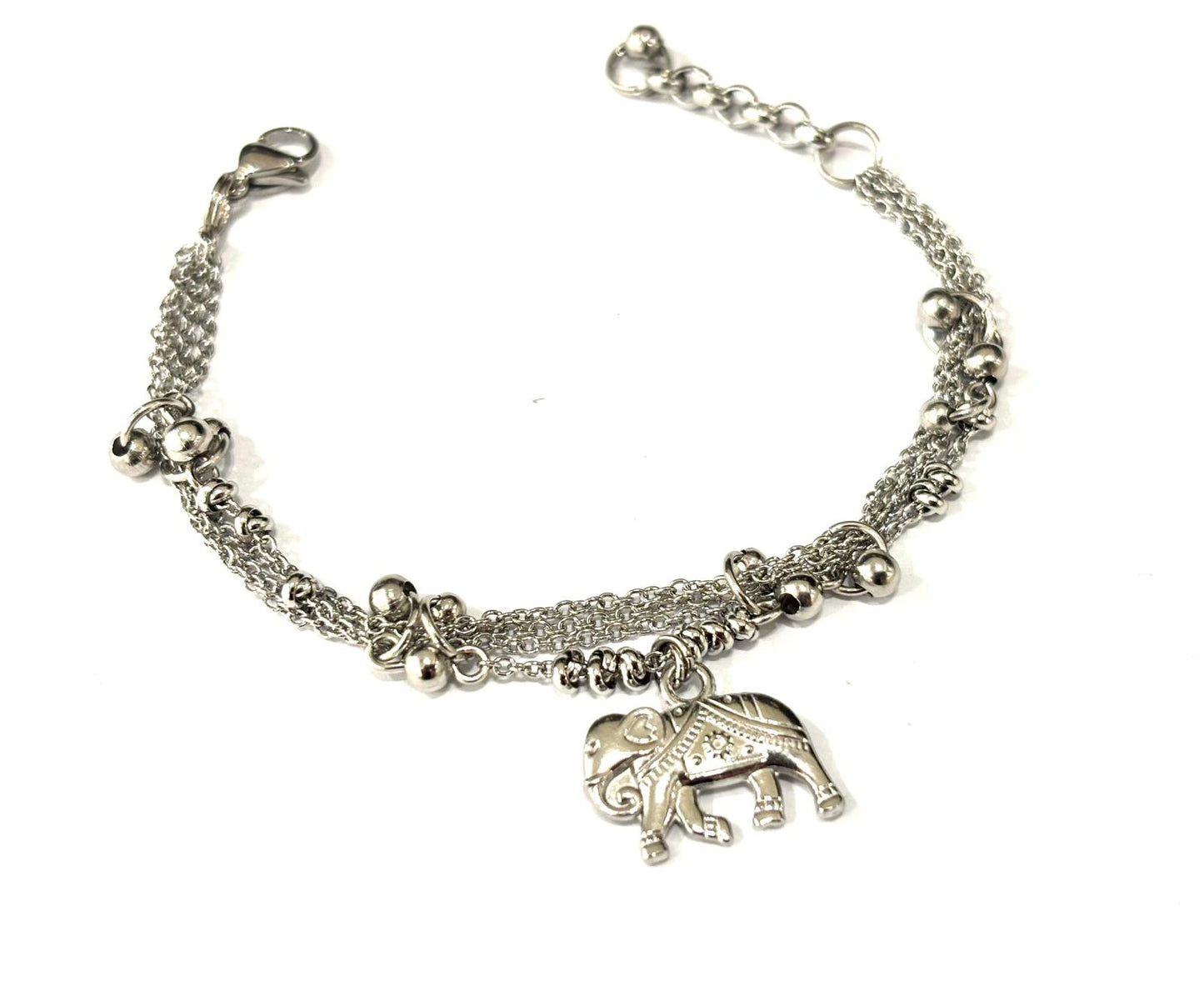 BRACCIALE TALISMA ACCIAIO - SIMBOLO ACCIAIO