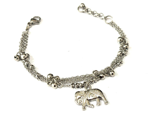 BRACCIALE TALISMA ACCIAIO - SIMBOLO ACCIAIO