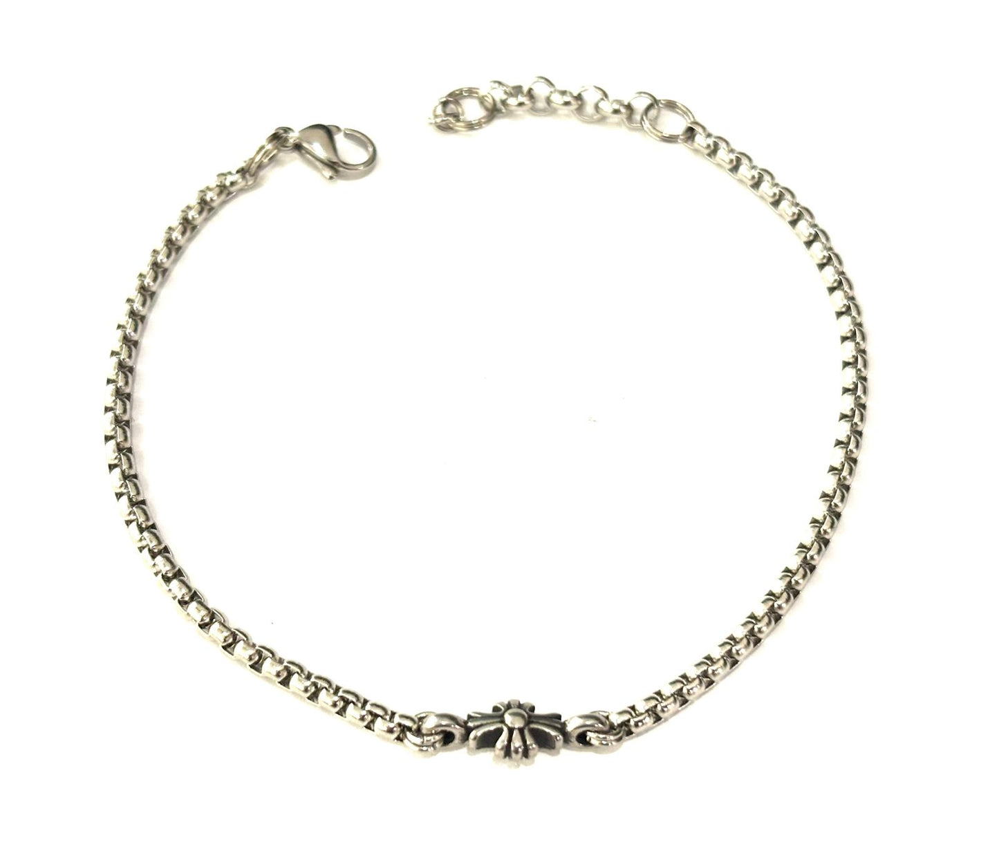 BRACCIALE CENTRALE GOTICO - ACCIAIO