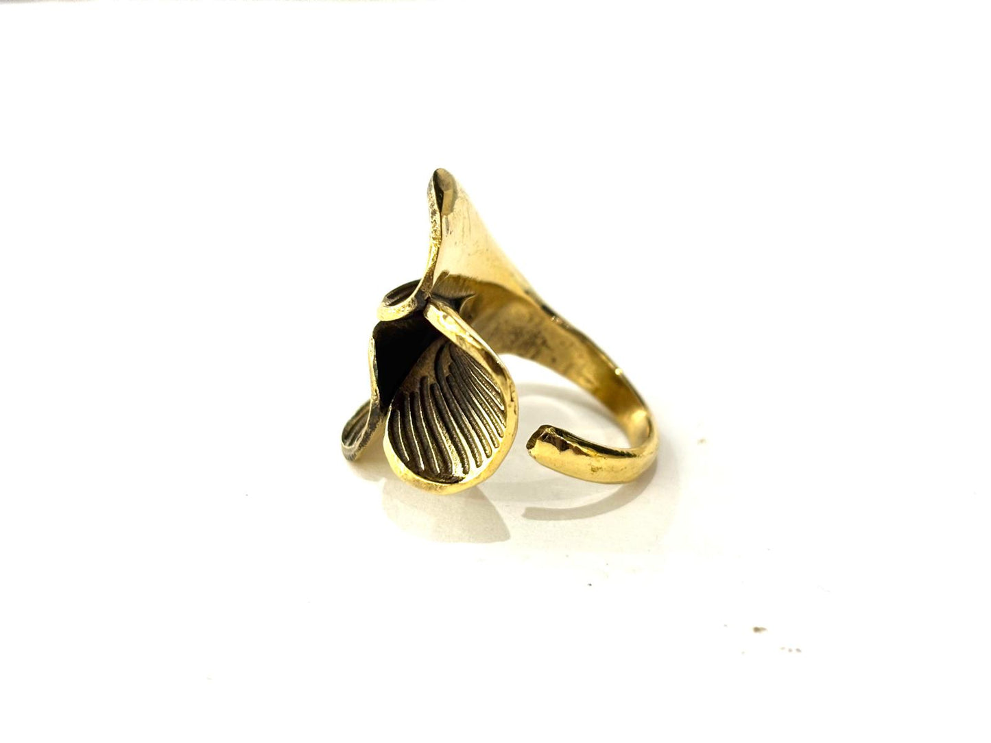 ANELLO OTTONE - PETALI