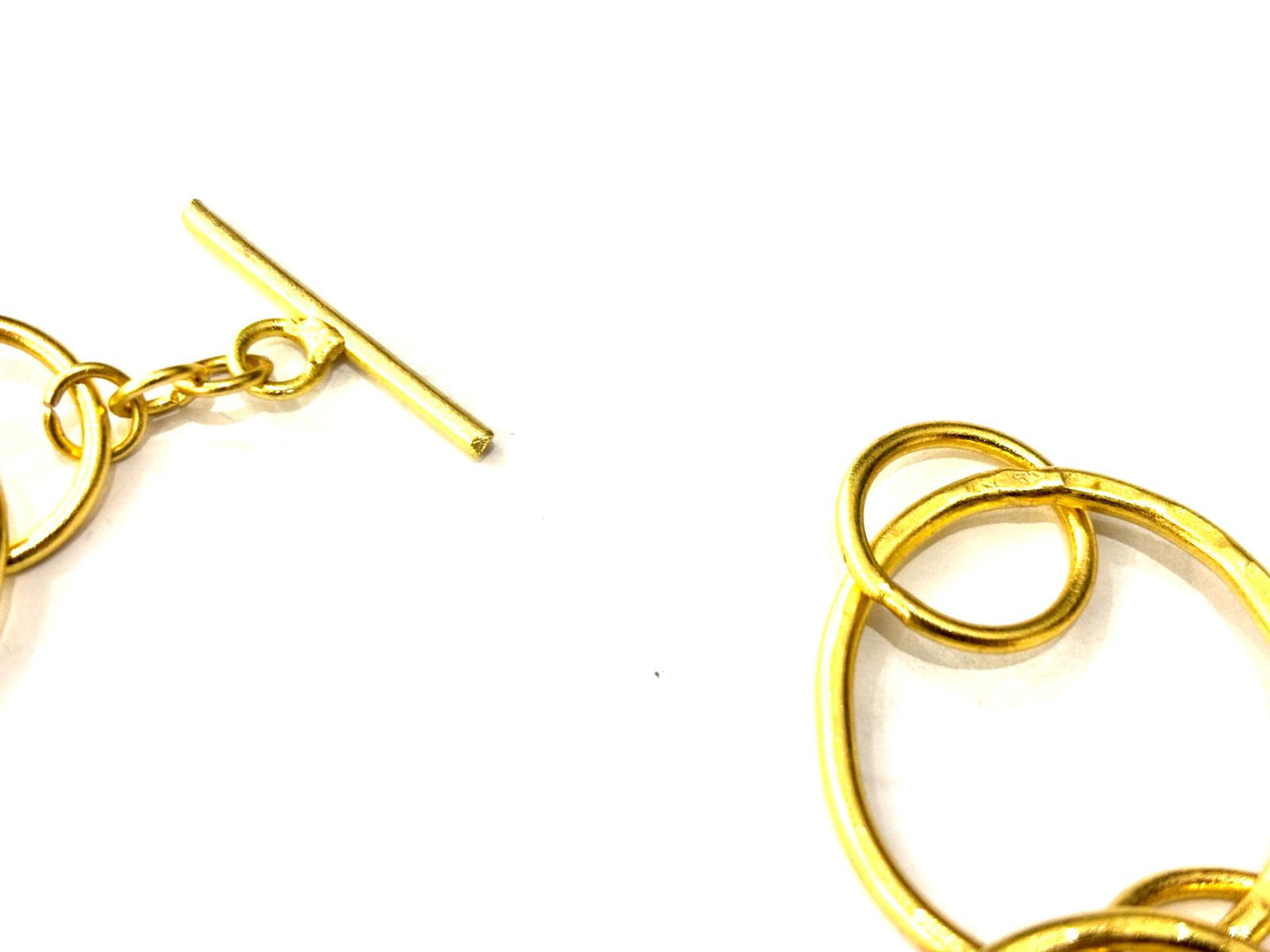 COLLANA OTTONE - MAXI ANELLI