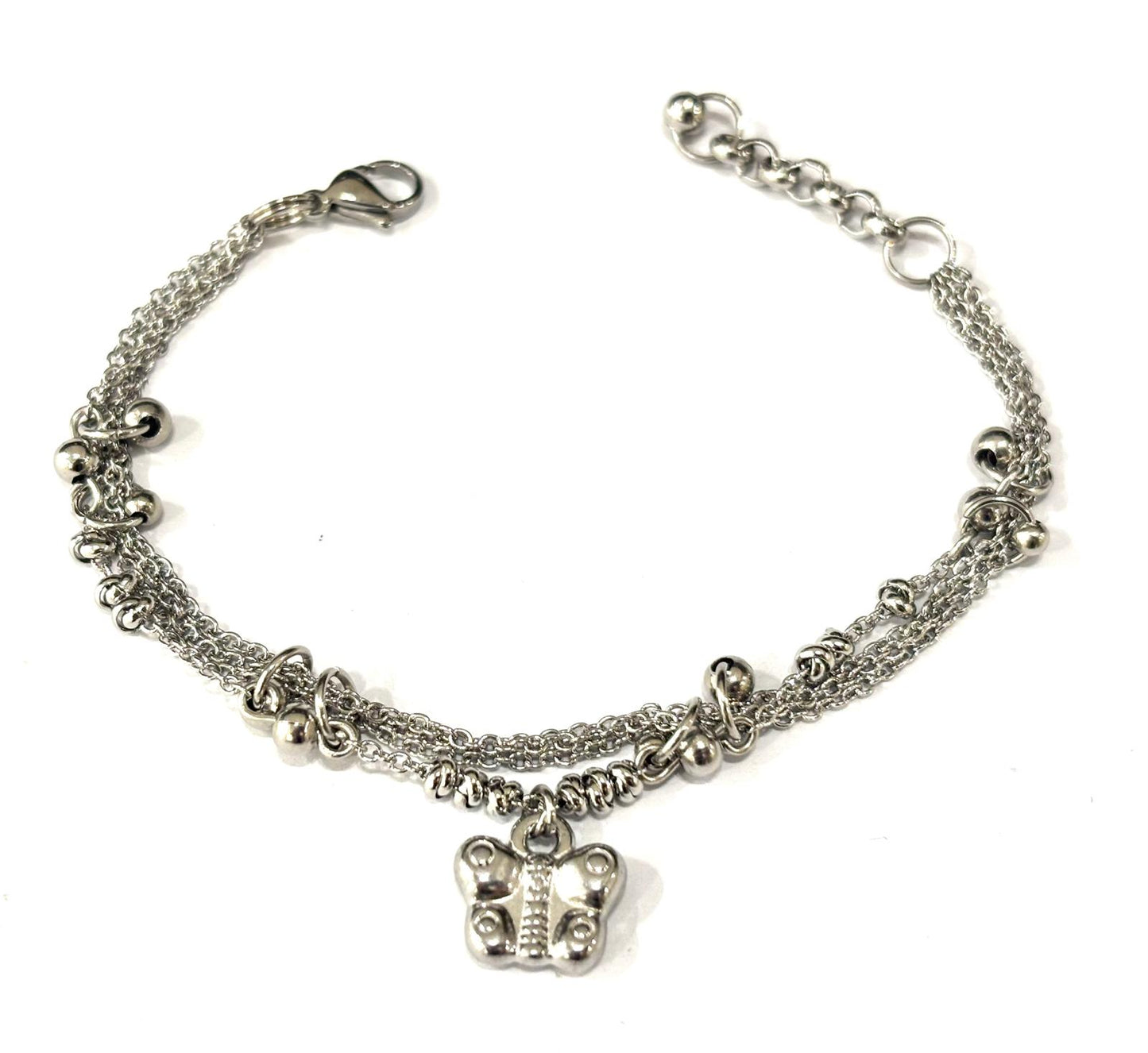 BRACCIALE TALISMA ACCIAIO - SIMBOLO ACCIAIO