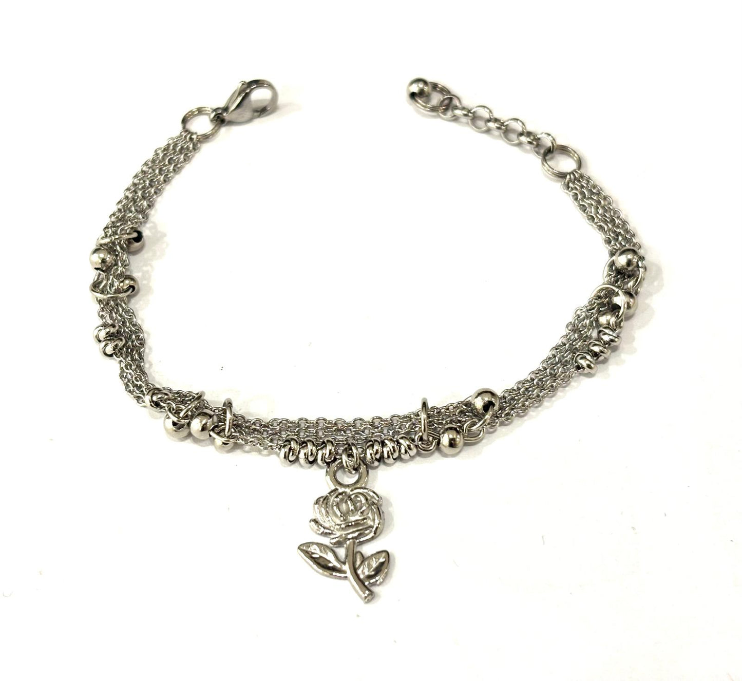 BRACCIALE TALISMA ACCIAIO - SIMBOLO ACCIAIO