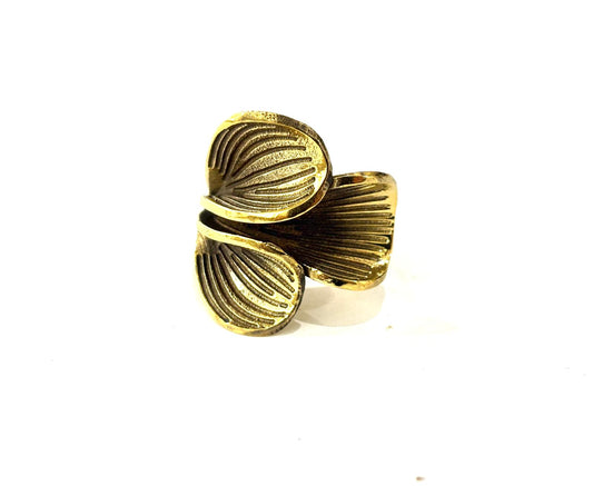 ANELLO OTTONE - PETALI