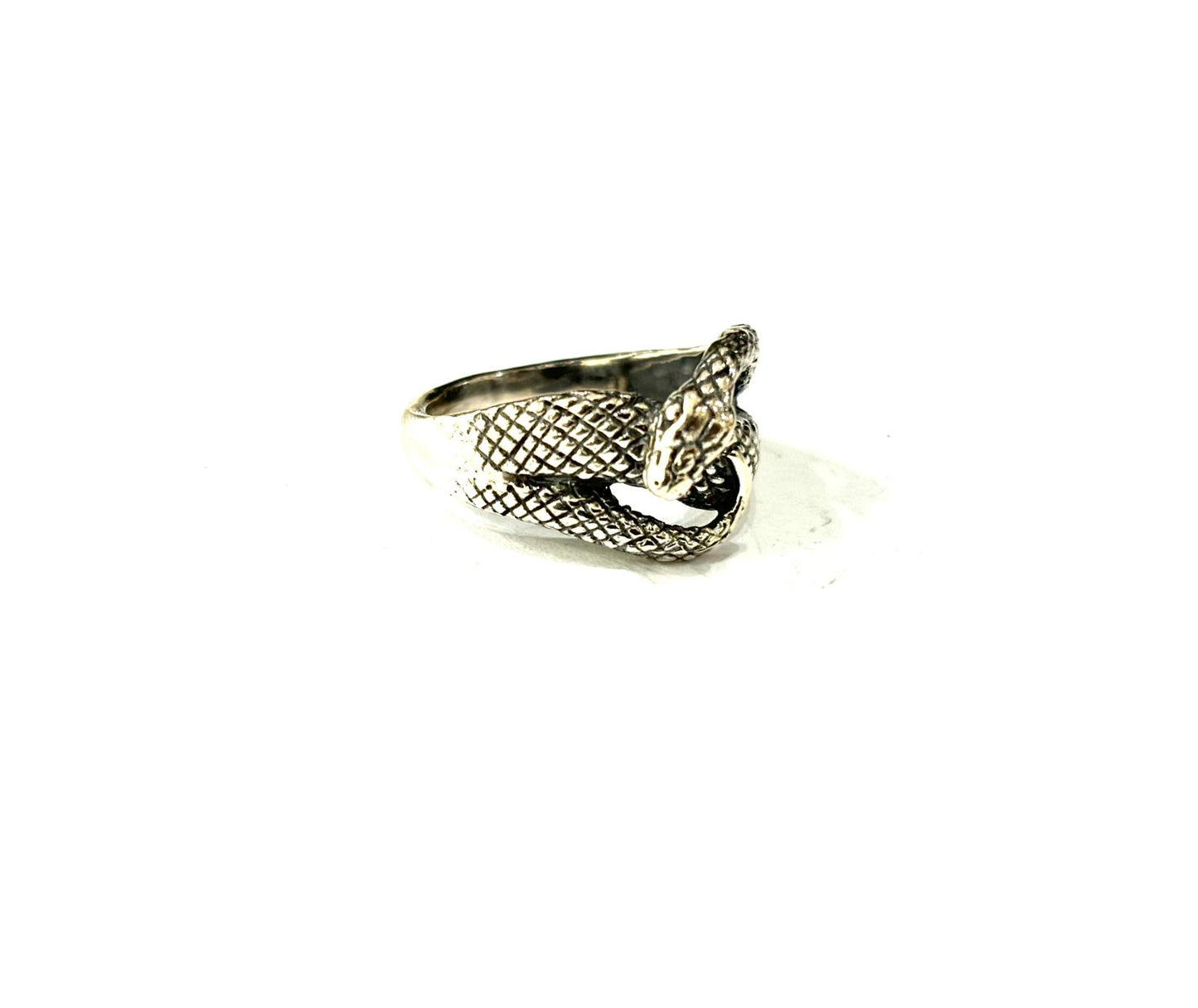 ANELLO SERPENTE ARGENTO 925