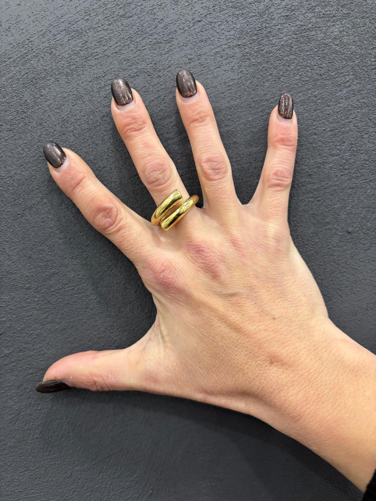 ANELLO OTTONE - AVVOLGENTE