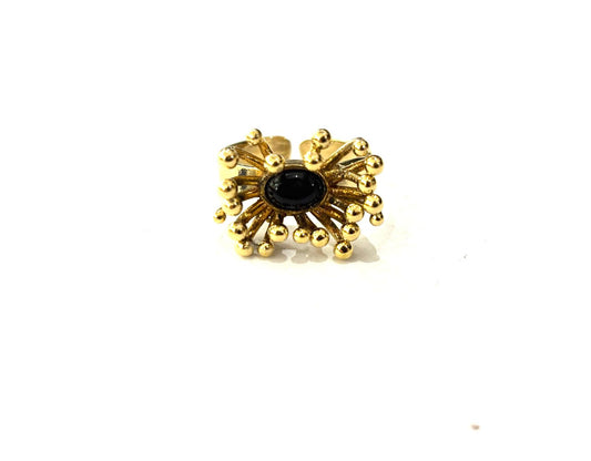 ANELLO OTTONE - DESIGN RADIALE