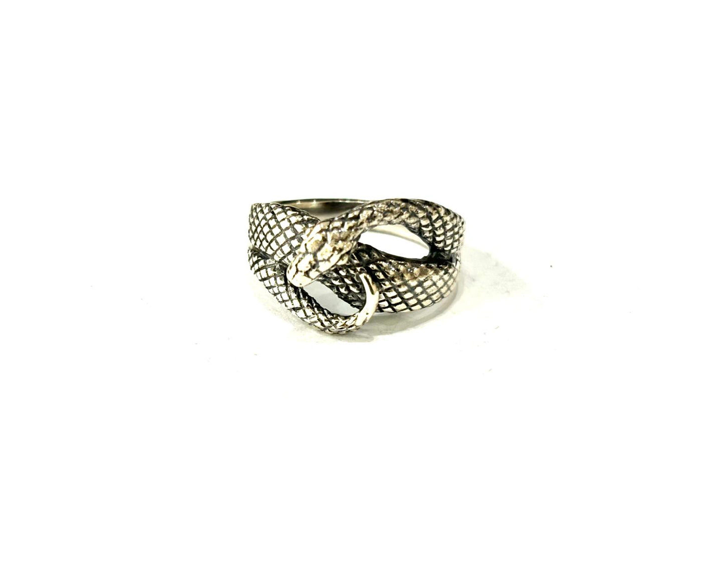 ANELLO SERPENTE ARGENTO 925