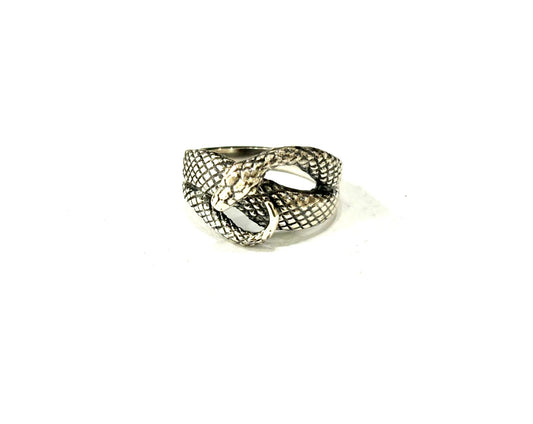 ANELLO SERPENTE ARGENTO 925