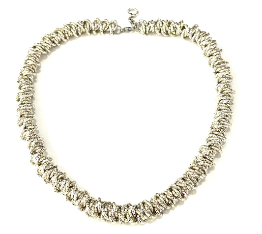 COLLANA CHAIN OF FOOLS ALLUMINIO INTAGLIATO