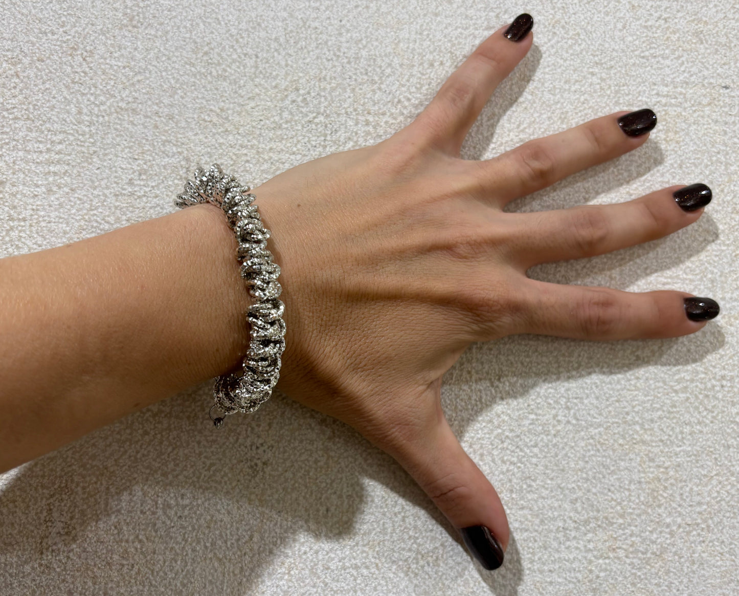 BRACCIALE CHAIN OF FOOLS ALLUMINIO INTAGLIATO