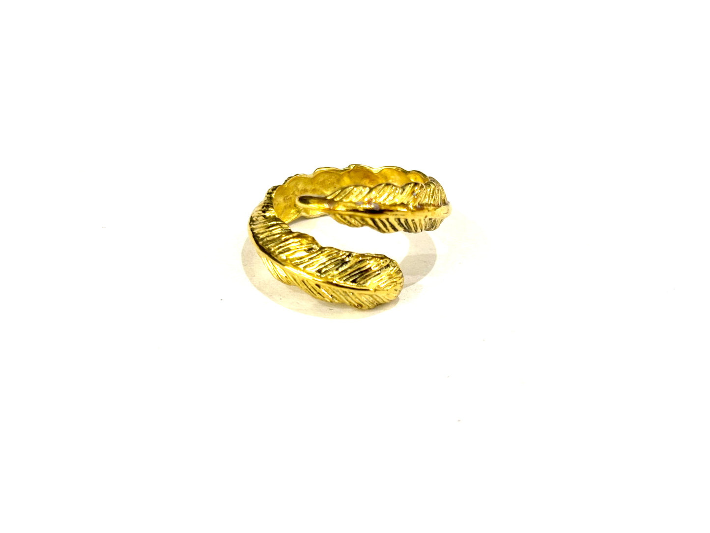 ANELLO OTTONE - PIUMA