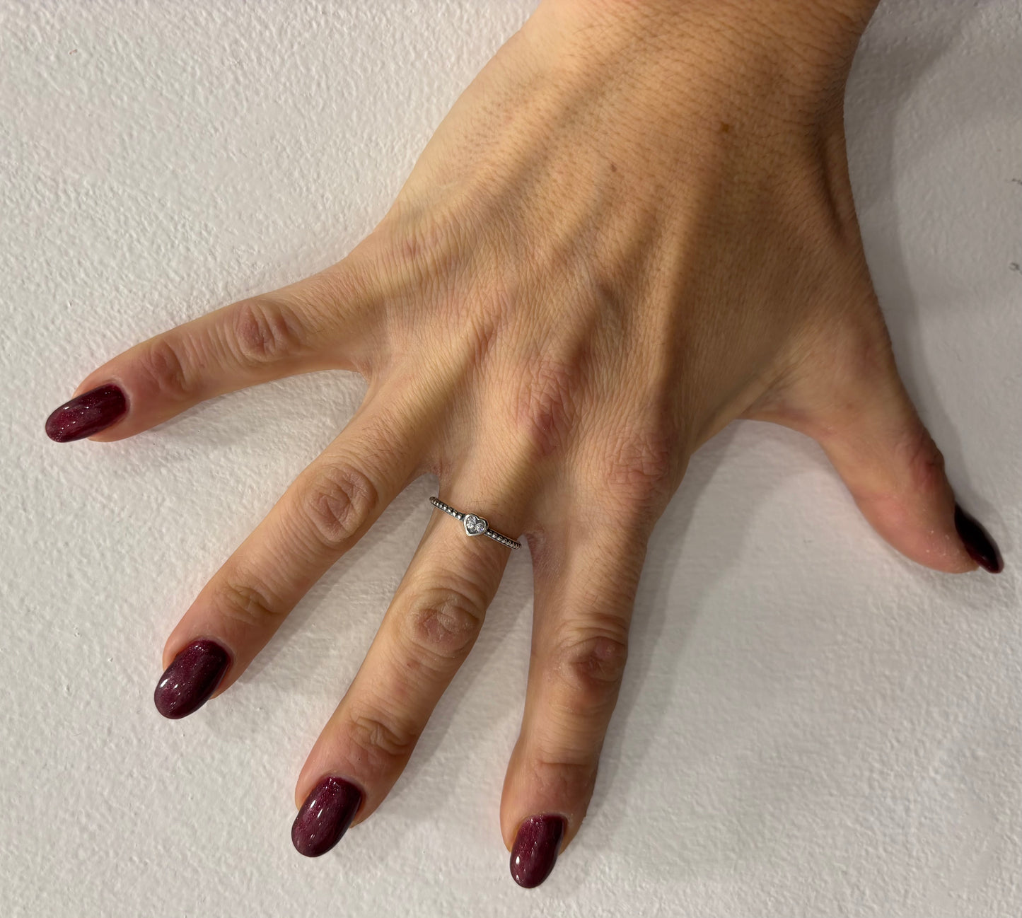 ANELLO HEART SCINTILLANTE - ARGENTO 925 - ZIRCONE