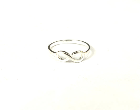 ANELLO INFINITO SOTTILE - ARGENTO 925