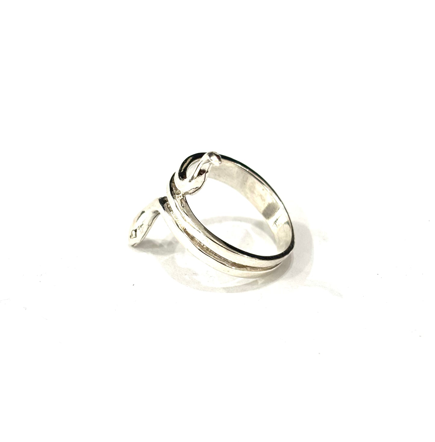 ANELLO SERPENTE LISCIO - ARGENTO 925