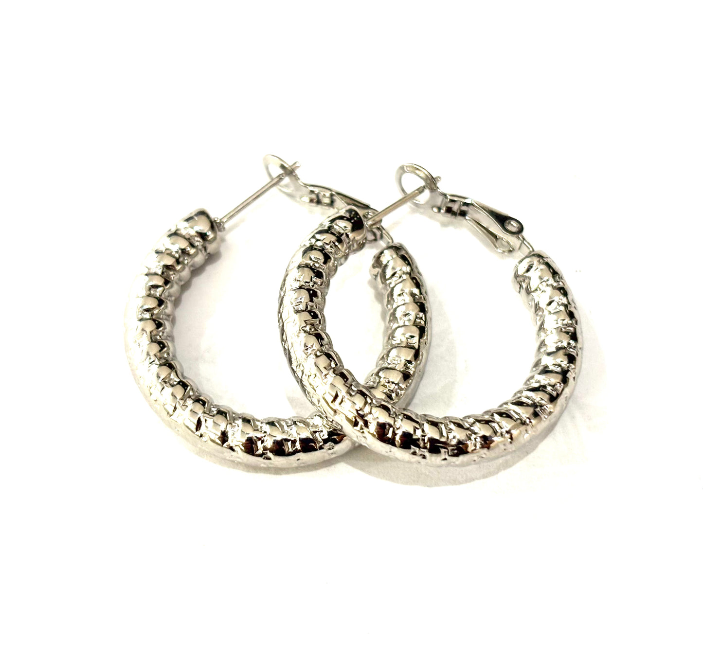 CERCHI INTAGLIATI - ACCIAIO - GOLD - SILVER