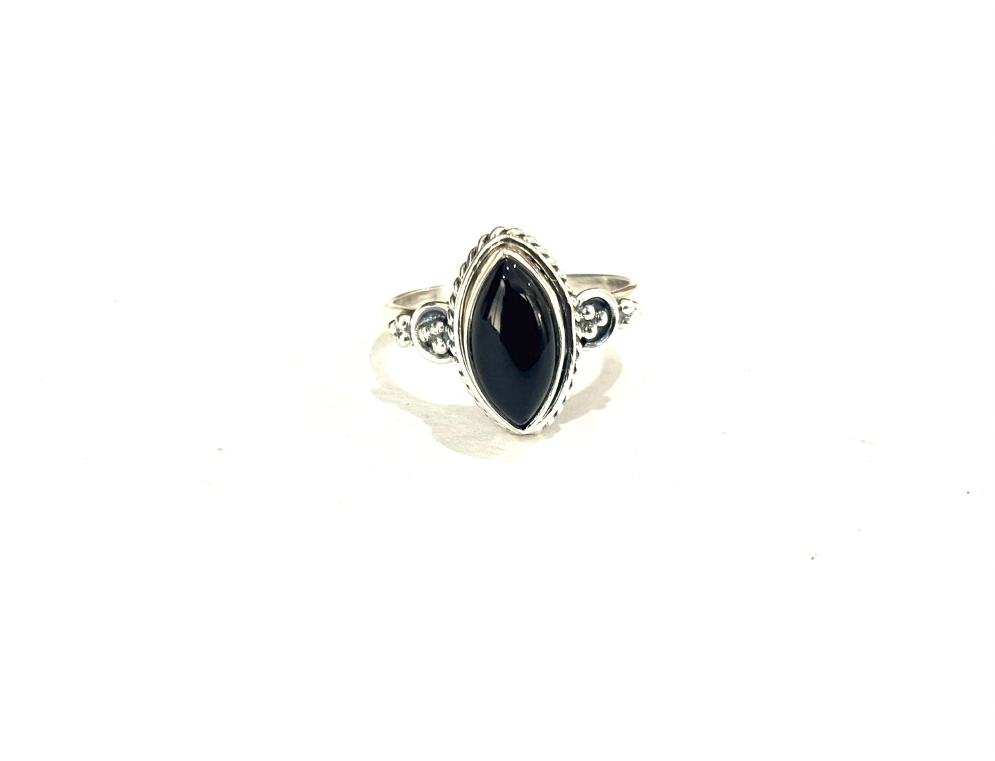ANELLO ONICE SPOLETTA - ARGENTO 925