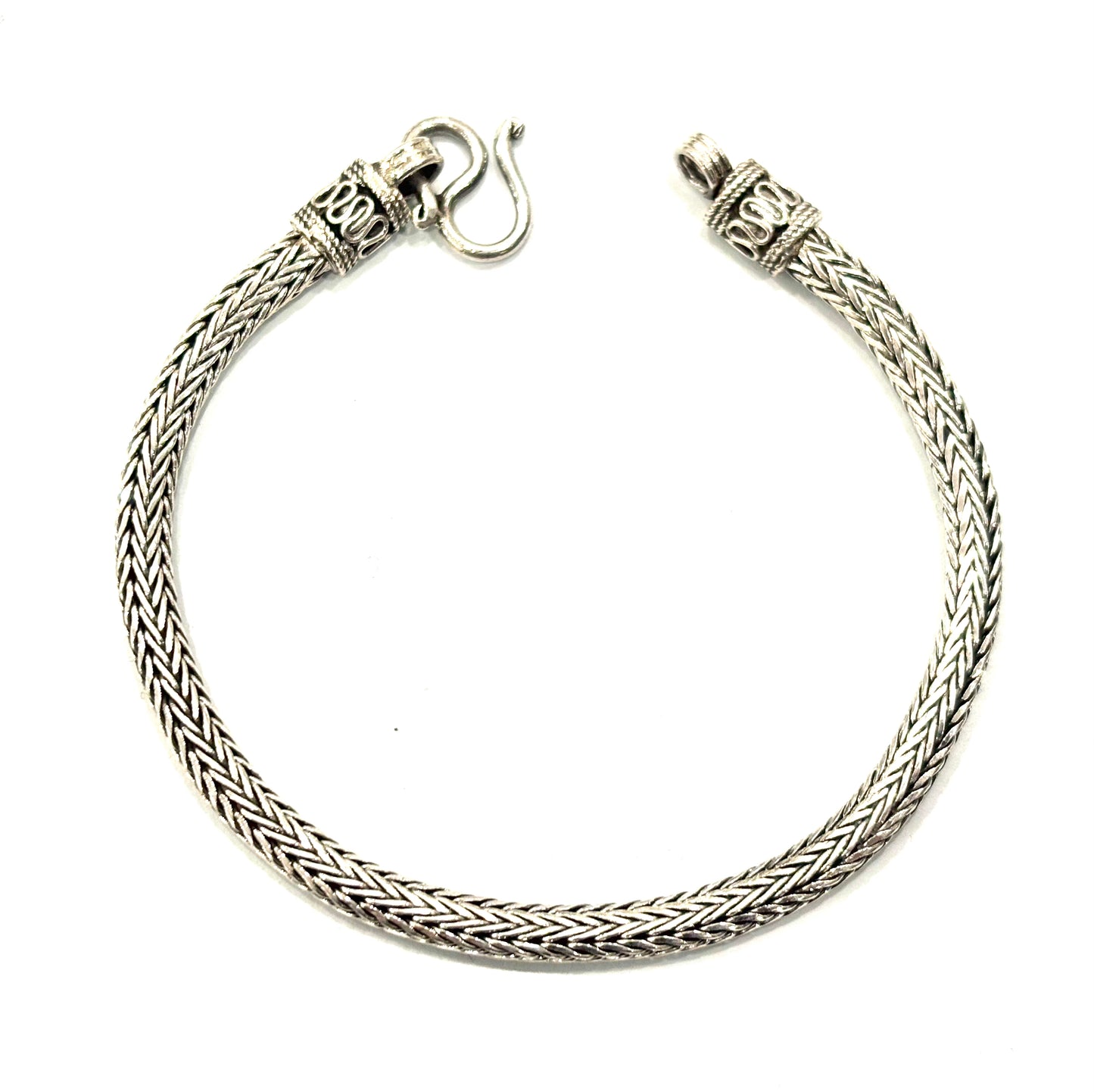 BRACCIALE SNAKE PIATTO - ARGENTO 925